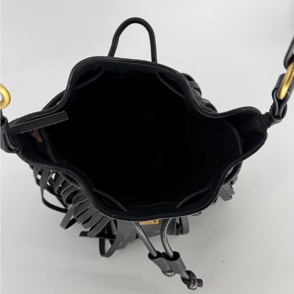 Dooney and Bourke Lulu Christa Drawstring Bucket Bag - Picture 9 of 11